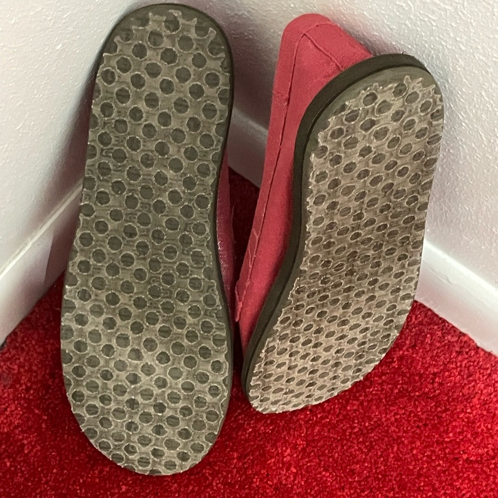 GUC Sanuk Women’s Red Slip-On Shoes Size 10 - Picture 7 of 9